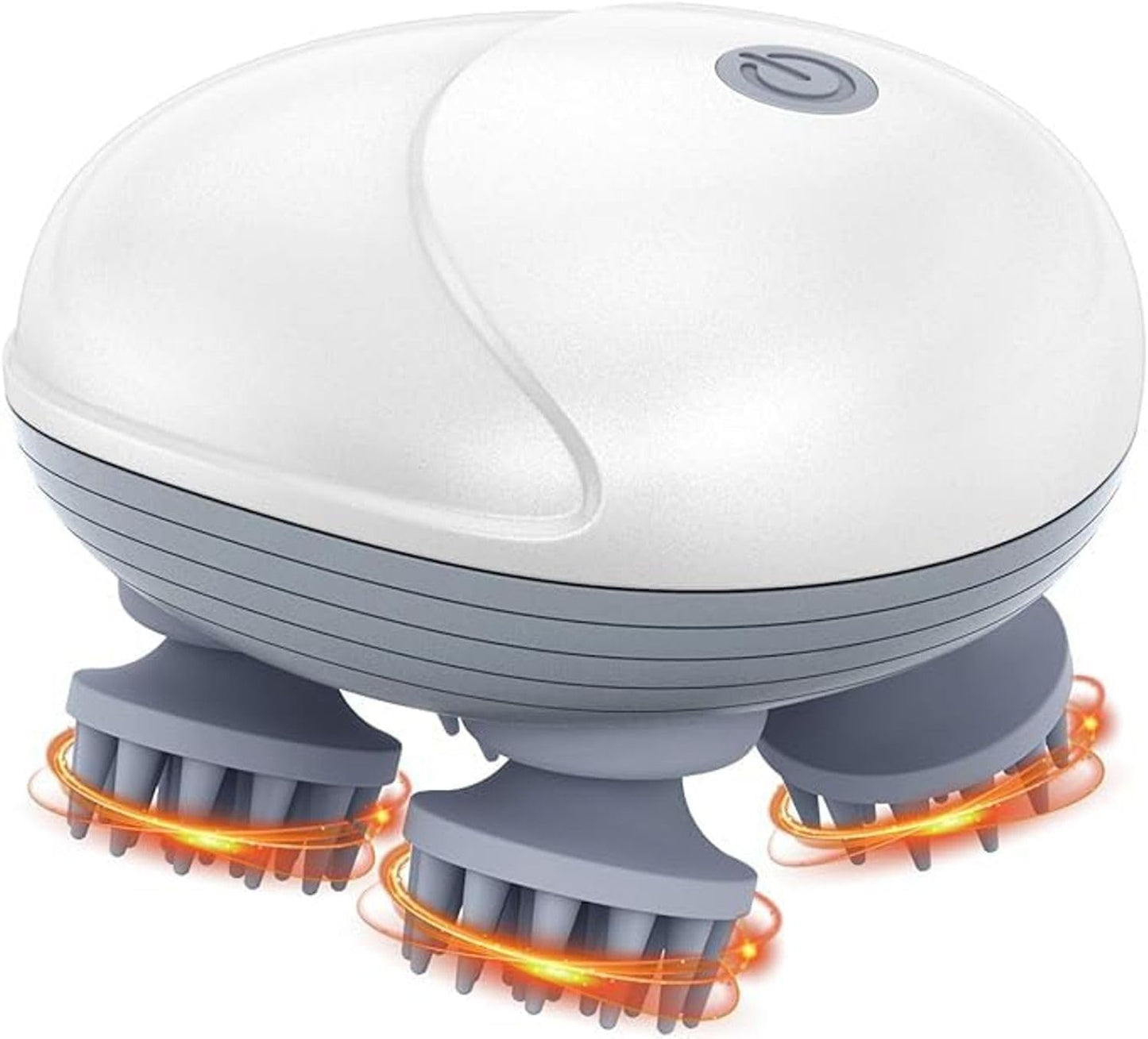 KITVERSE Rechargeable Waterproof Scalp Massager - Handheld, Portable Head Massager for Hair Fall Control, Growth, Stress, and Headache Relief | Valentine's Gift Option